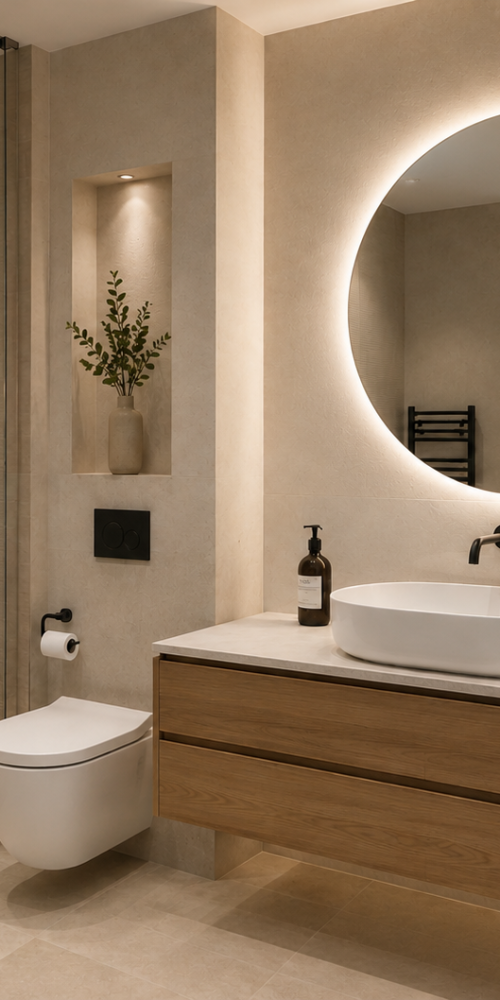 Proyecto · Reforma Integral de Baño Contemporáneo