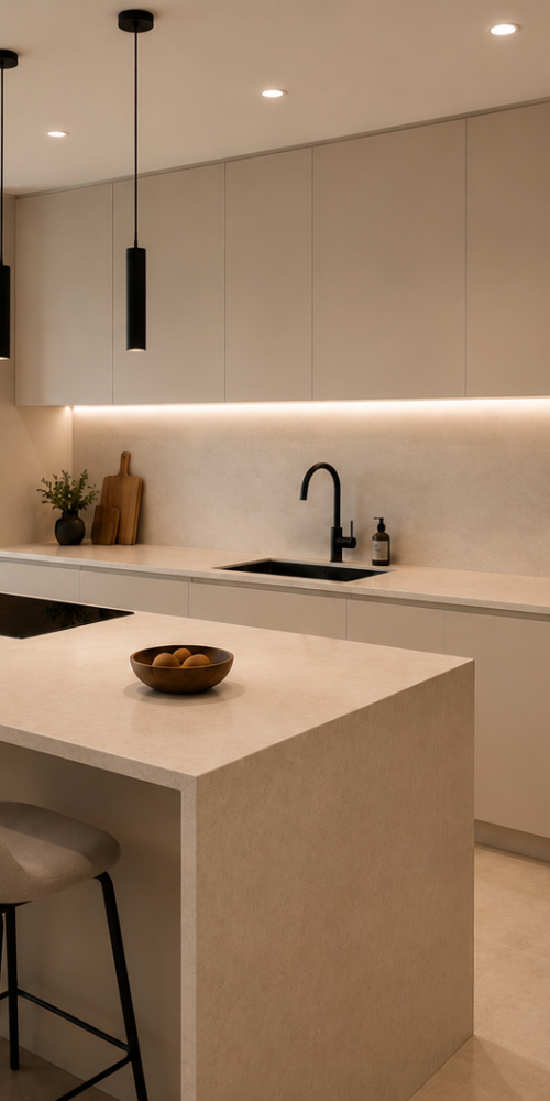 Proyecto · Reforma Integral de Cocina Minimalista